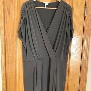 Faux wrap dress